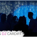 Backdrop with blue light Celtic Manor